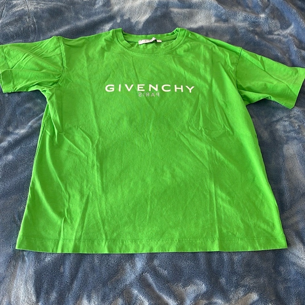 Givenchy green shirt
